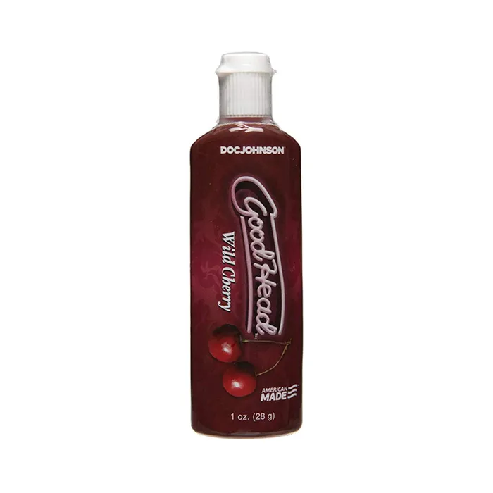 Doc Johnson Enhancers GoodHead Wild Cherry Oral Gel 1oz
