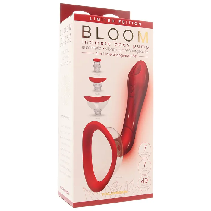 Doc Johnson Female Sex Toys Bloom Intimate Body Pump