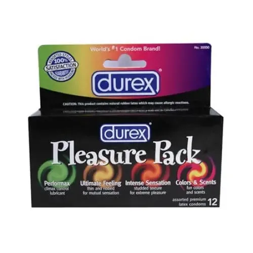 Durex Female Sex Toys Durex Pleasure Pack 12 Pack