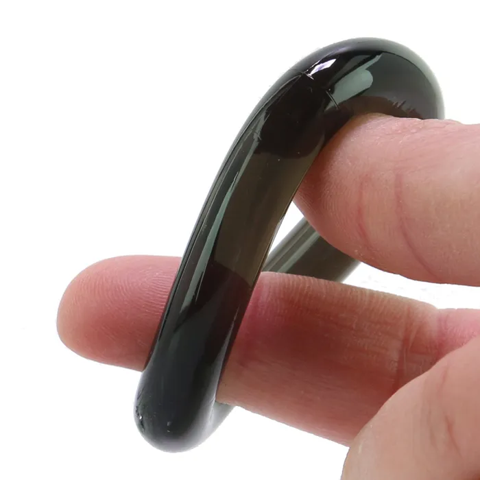 Elastomer Cock Ring Relaxed Fit in Black Spartacus Male Sex Toys Elastomer Cock Ring Relaxed Fit in Black Spartacus Male Sex Toys
