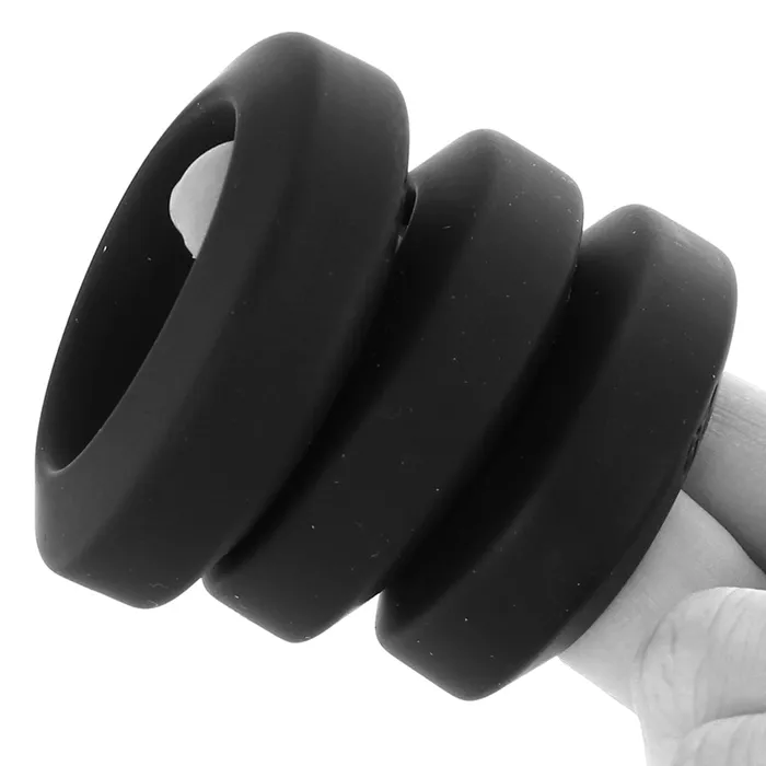 Evolved Novelties Male Sex Toys Adams Three Piece Penis Ring Set Evolved Novelties Male Sex Toys Adams Three Piece Penis Ring Set