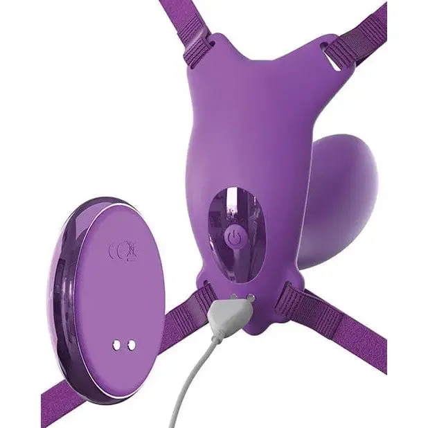 Fantasy For Her Ultimate Gspot Butterfly Strap On Purple Fantasy for Her Female Sex Toys