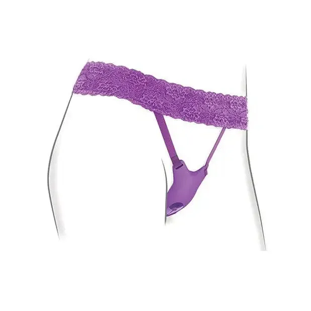 Fantasy For Her Ultimate Gspot Butterfly Strap On Purple Fantasy for Her Female Sex Toys
