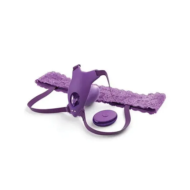 Fantasy For Her Ultimate Gspot Butterfly Strap On Purple Fantasy for Her Female Sex Toys