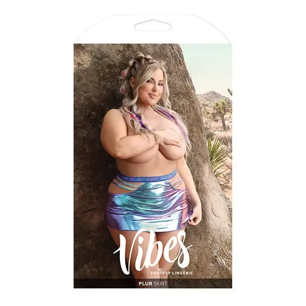 Fantasy Lingerie Vibes Plur Holographic Cut Out Skirt Separate Aqua Holo SM Fantasy Lingerie Vibrators Fantasy Lingerie Vibes Plur Holographic Cut Out Skirt Separate Aqua Holo SM Fantasy Lingerie Vibrators