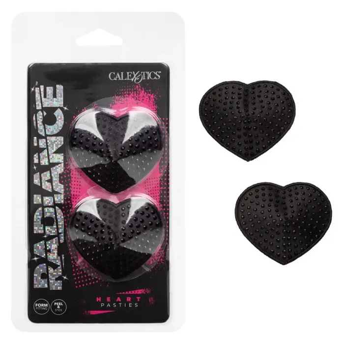 Female Sex Toys CalExotics Radiance Heart Gem Pasties