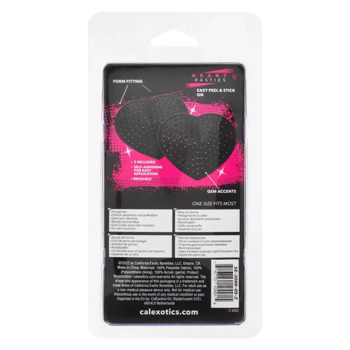 Female Sex Toys CalExotics Radiance Heart Gem Pasties Female Sex Toys CalExotics Radiance Heart Gem Pasties