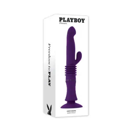 Female Sex Toys evolv Playboy Hoppy Ending Rechargeable Silicone Thrusting Rabbit Vibrator Acai Female Sex Toys evolv Playboy Hoppy Ending Rechargeable Silicone Thrusting Rabbit Vibrator Acai