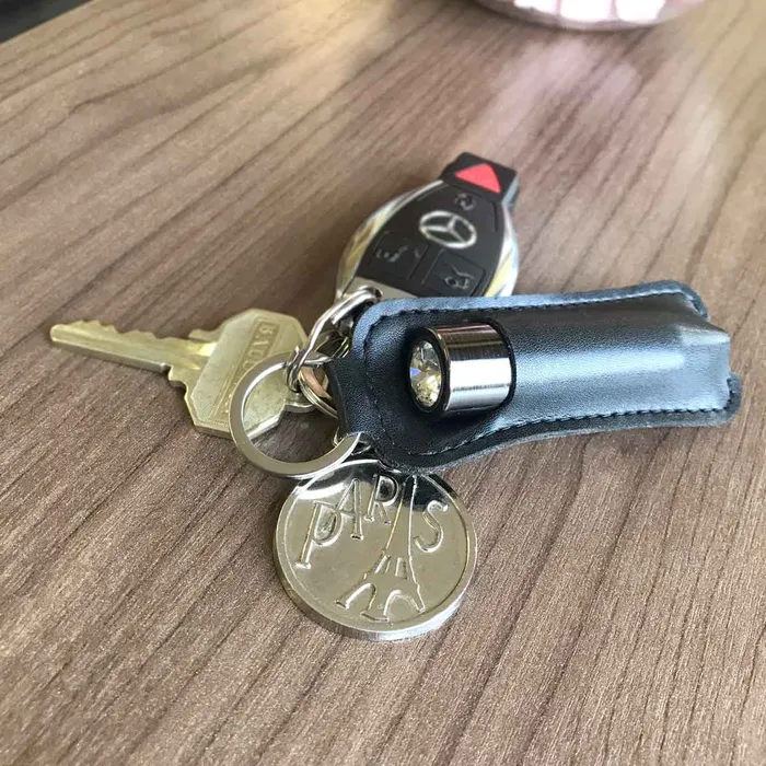 Female Sex Toys FirstClass Bullet 25 Bullet Vibrator with Key Chain Pouch Gun Metal PowerBullet