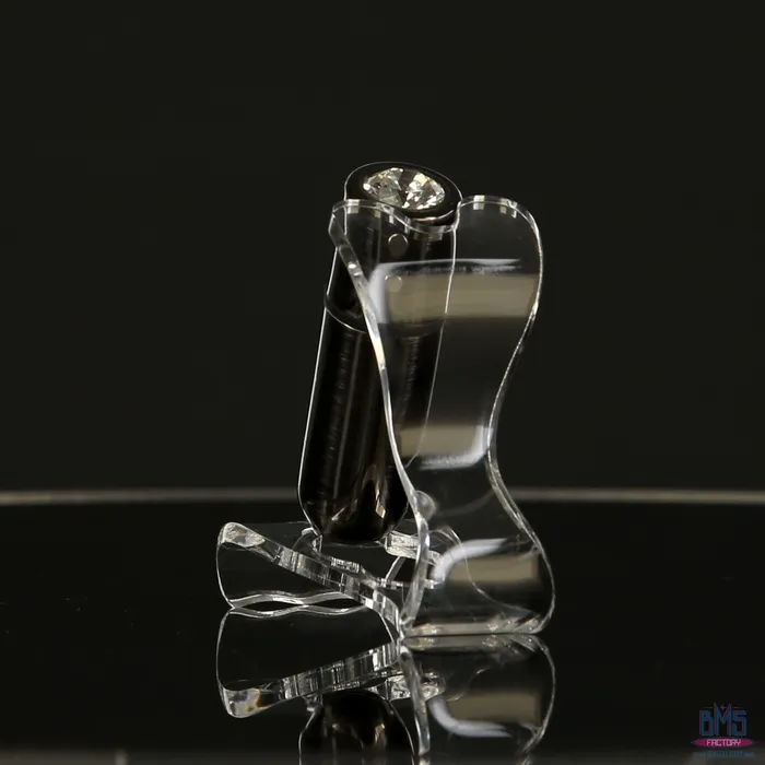 Female Sex Toys FirstClass Bullet 25 Bullet Vibrator with Key Chain Pouch Gun Metal PowerBullet