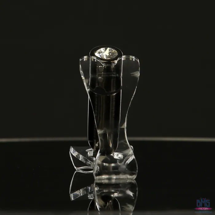 Female Sex Toys FirstClass Bullet 25 Bullet Vibrator with Key Chain Pouch Gun Metal PowerBullet