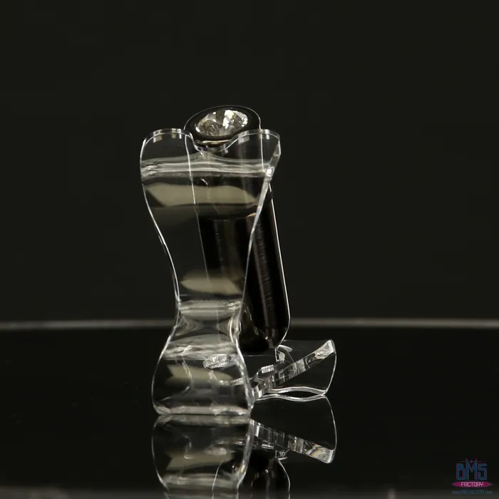 Female Sex Toys FirstClass Bullet 25 Bullet Vibrator with Key Chain Pouch Gun Metal PowerBullet