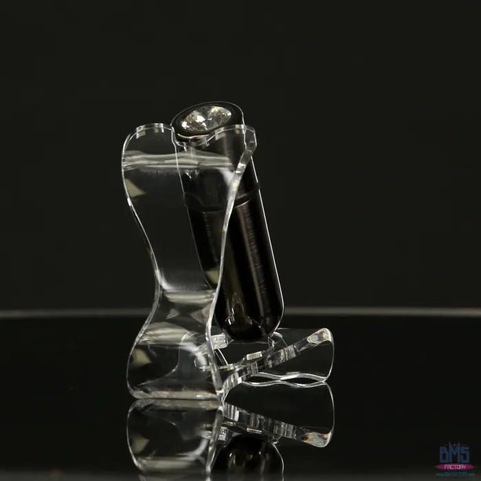 Female Sex Toys FirstClass Bullet 25 Bullet Vibrator with Key Chain Pouch Gun Metal PowerBullet