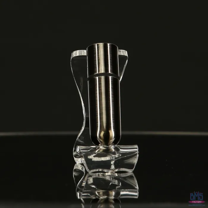 Female Sex Toys FirstClass Bullet 25 Bullet Vibrator with Key Chain Pouch Gun Metal PowerBullet