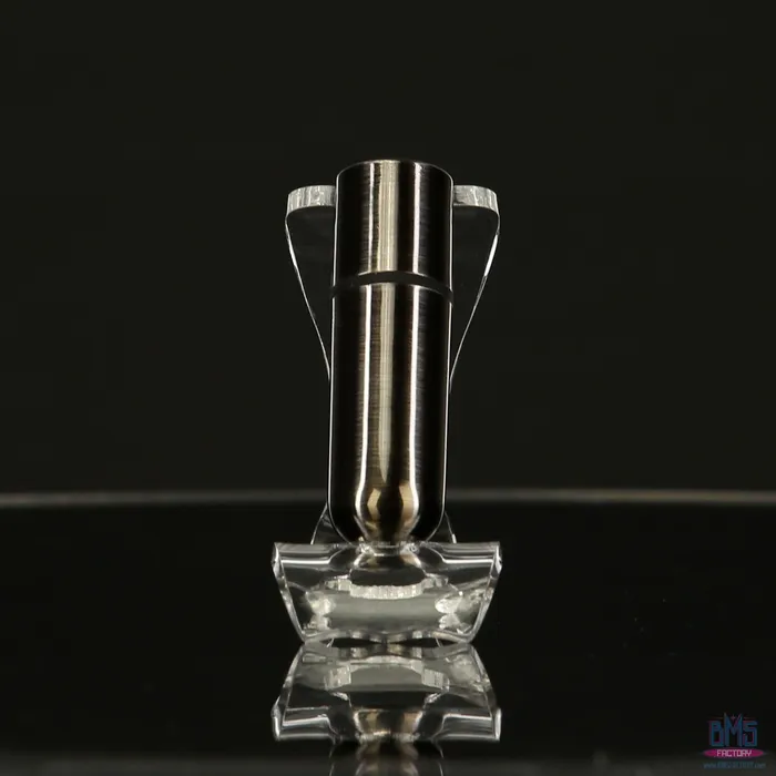 Female Sex Toys FirstClass Bullet 25 Bullet Vibrator with Key Chain Pouch Gun Metal PowerBullet