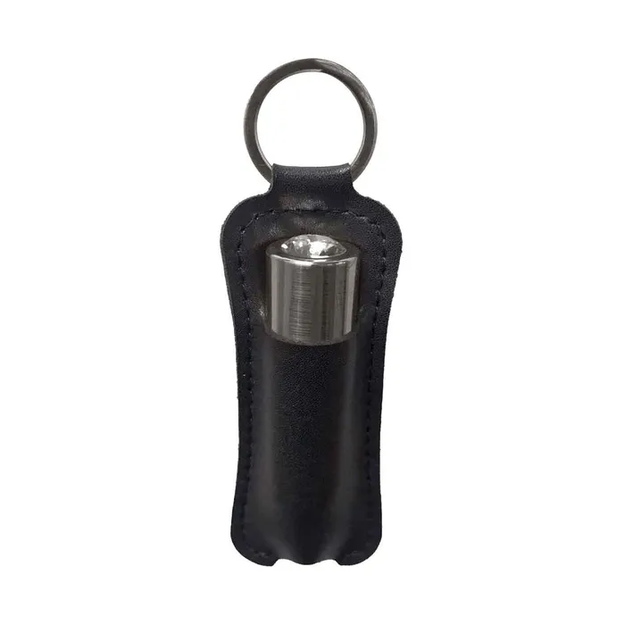 Female Sex Toys FirstClass Bullet 25 Bullet Vibrator with Key Chain Pouch Gun Metal PowerBullet
