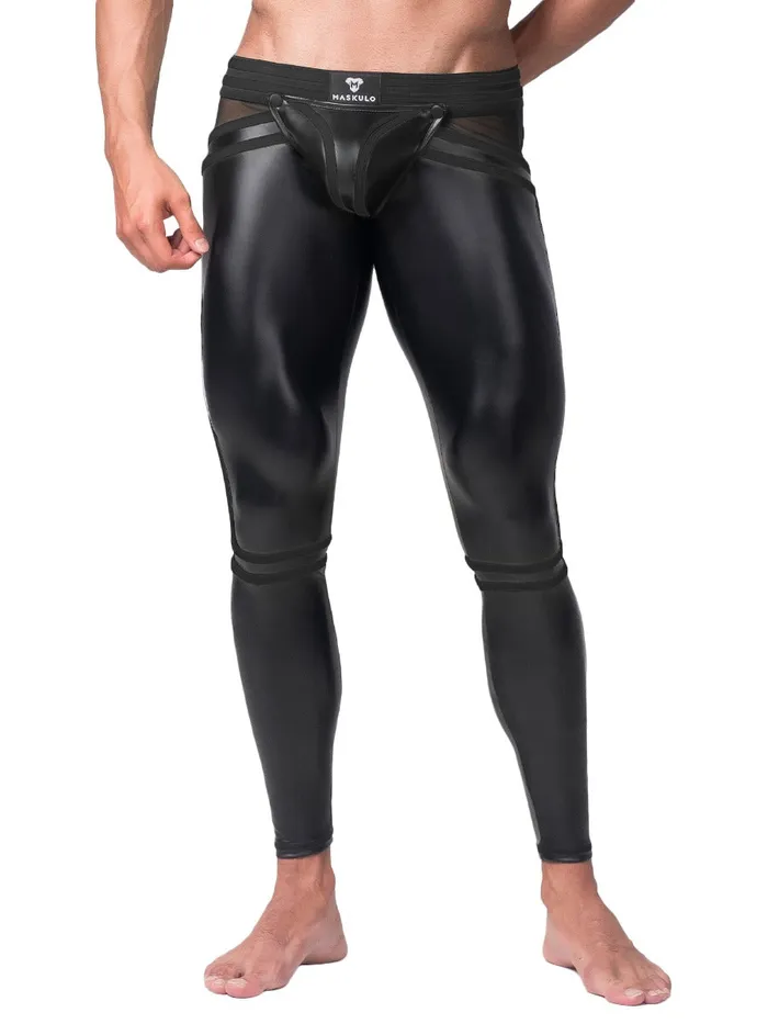 Female Sex Toys HonourSkintwocom Mens Leggings with Rear Zip