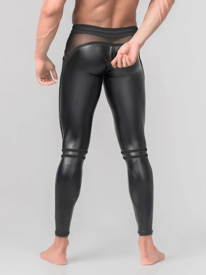 Female Sex Toys HonourSkintwocom Mens Leggings with Rear Zip