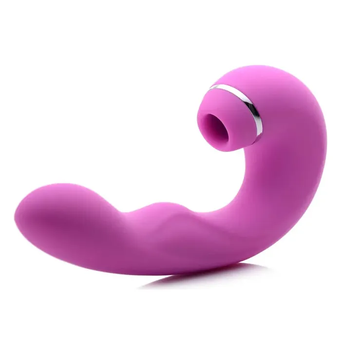 Female Sex Toys inmi Shegasm 5 Star 10x Tapping Gspot Silicone Vibrator With Suction