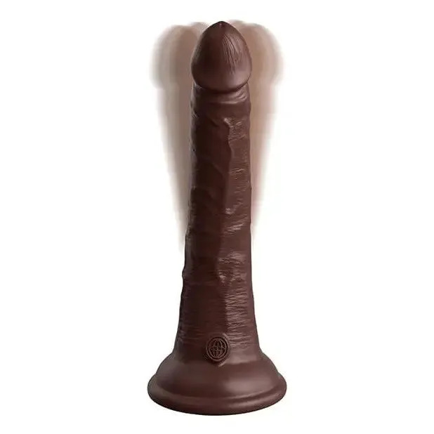Female Sex Toys King Cock Elite King Cock Elite 7 Dual Density Vibrating Silicone Cock Wremote