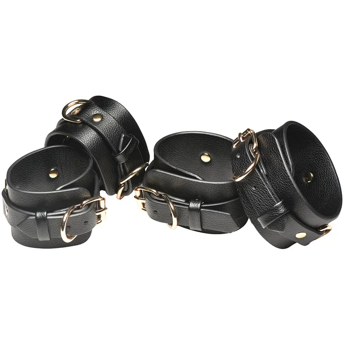 Female Sex Toys Master Series Tied Temptress Thigh Harness with Hog Tie XR Brands