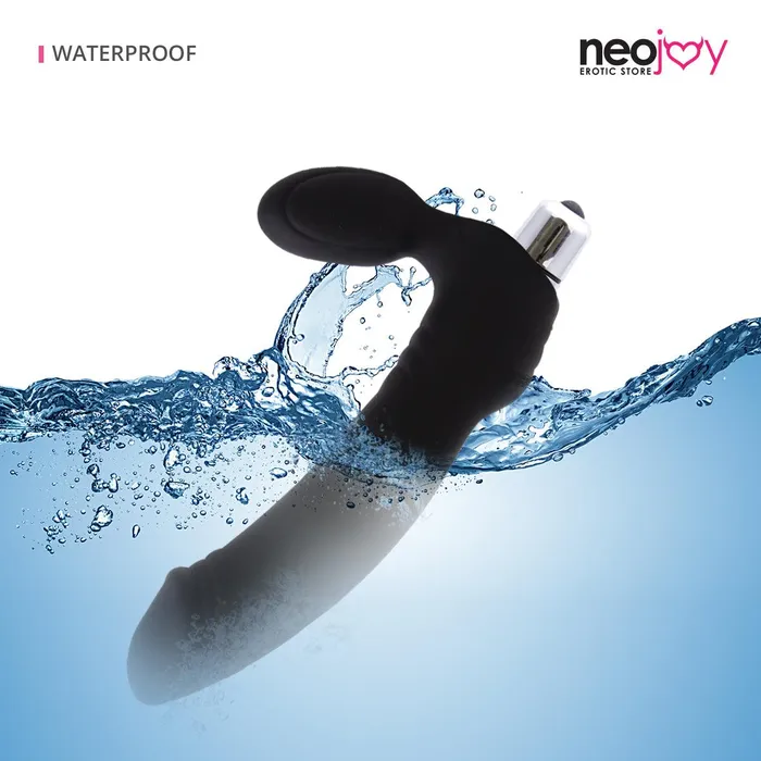 Female Sex Toys Neojoy Double Dildo Vibrator Insertable Large Black Neojoy