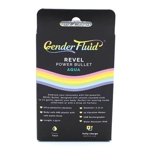 Female Sex Toys Thank Me Now INC Gender Fluid Revel Power Bullet Female Sex Toys Thank Me Now INC Gender Fluid Revel Power Bullet