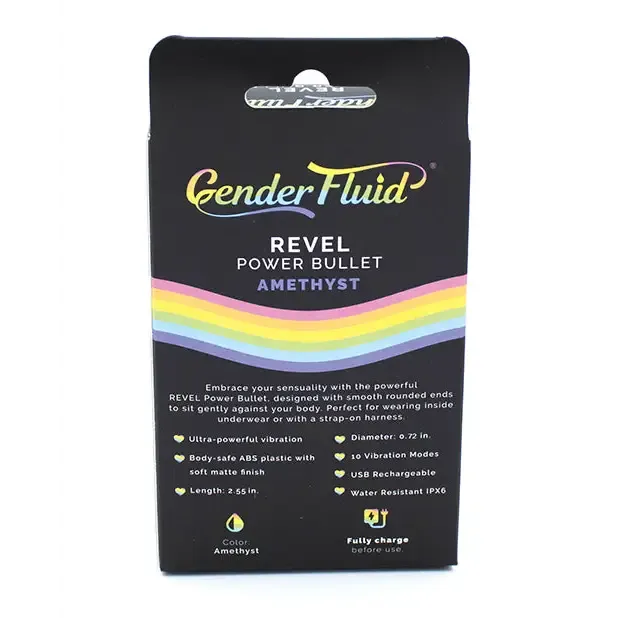 Female Sex Toys Thank Me Now INC Gender Fluid Revel Power Bullet Female Sex Toys Thank Me Now INC Gender Fluid Revel Power Bullet