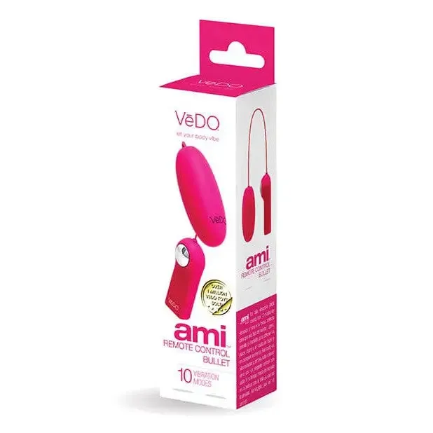 Female Sex Toys VDO Vedo Ami Remote Control Bullet