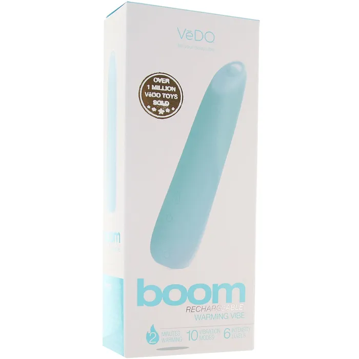 Female Sex Toys VeDO Boom Warming Lipstick Vibe in Turquoise Female Sex Toys VeDO Boom Warming Lipstick Vibe in Turquoise