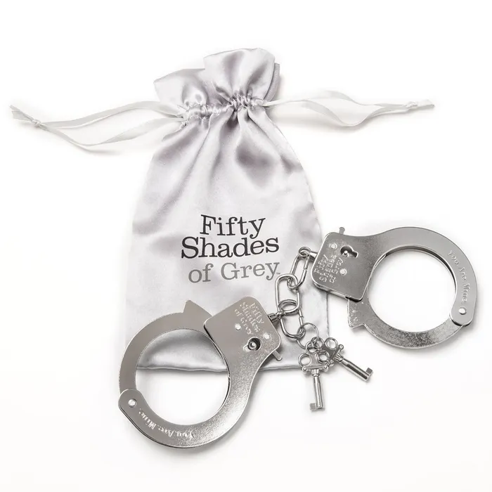 Fifty Shades of Grey Fifty Shades of Grey You Are Mine Metal Handcuffs Vibrators