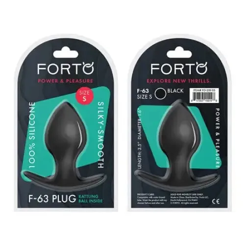 Forto F63 Rattler Spade Silicone Anal Plug Forto Male Sex Toys