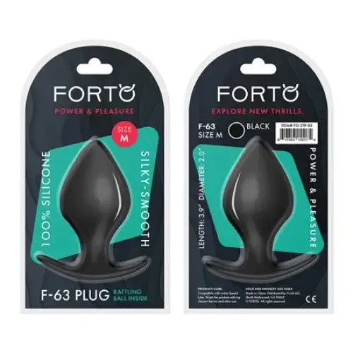 Forto F63 Rattler Spade Silicone Anal Plug Forto Male Sex Toys Forto F63 Rattler Spade Silicone Anal Plug Forto Male Sex Toys