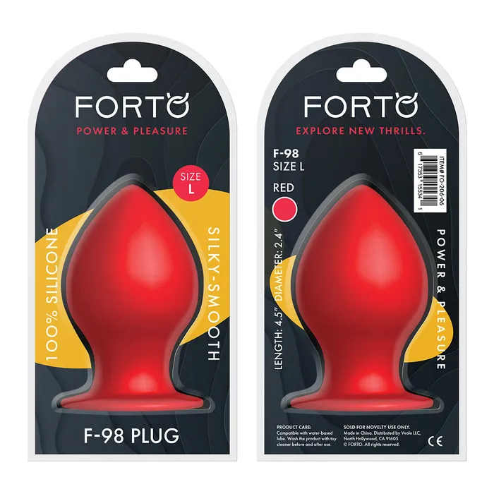 FORTO Forto F98 Large Cone Butt Plug Anal