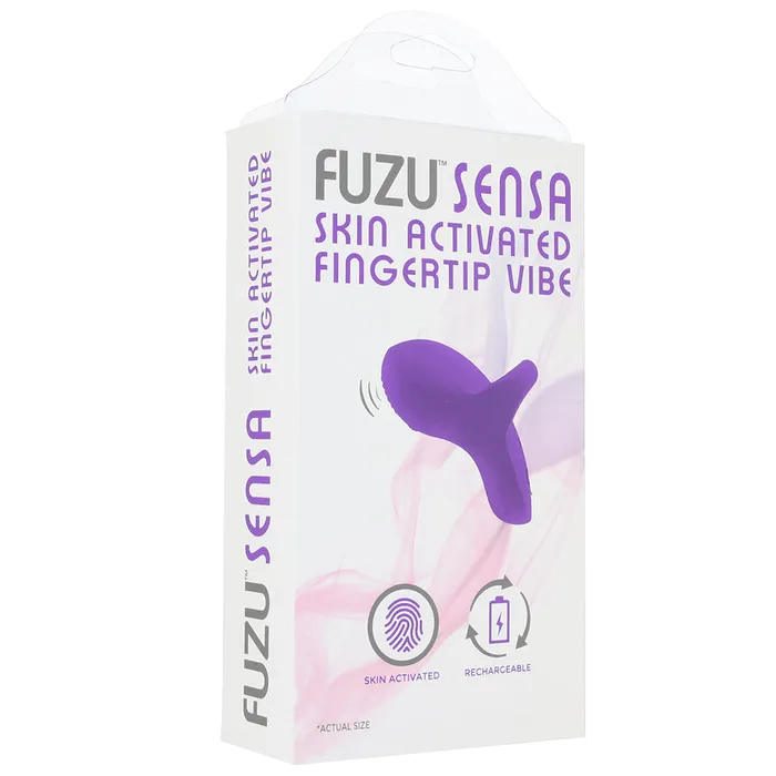 Fuzu Sensa Skin Activated Finger Vibe in Purple Deeva Vibrators