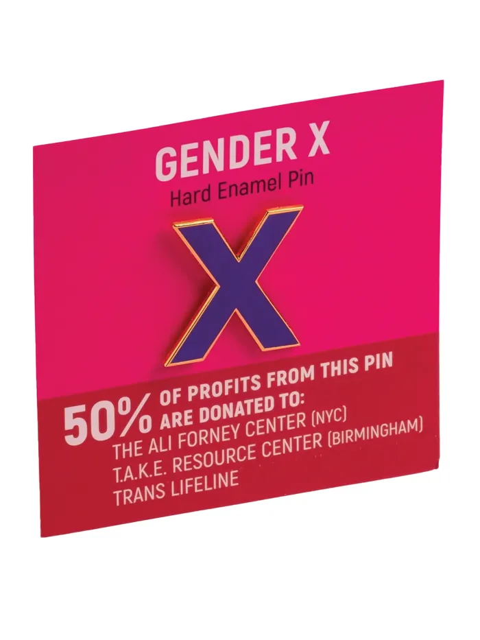 Gender X Pin Dissent Pins Anal