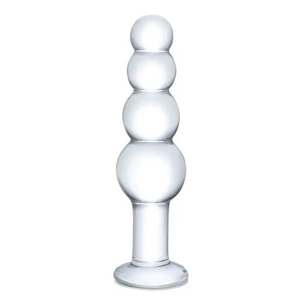 Glas 725 in Glass Beaded Butt Plug glas Anal Glas 725 in Glass Beaded Butt Plug glas Anal