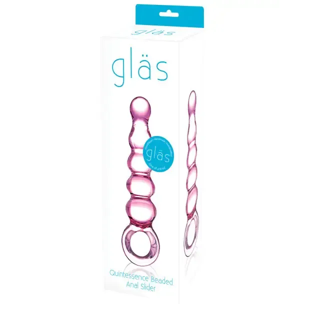 glas Anal Glas 75 in Quintessence Beaded Anal Slider Glass Dildo with Ring Handle glas Anal Glas 75 in Quintessence Beaded Anal Slider Glass Dildo with Ring Handle