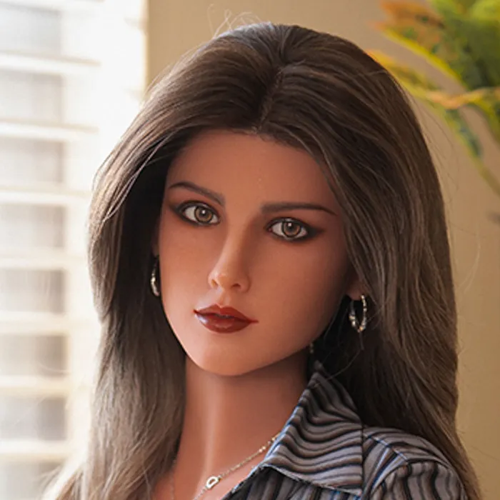 HEADSYS7TANSILICONEBROWNM16IMPLANTED HAIR SY Dolls Male Sex Toys HEADSYS7TANSILICONEBROWNM16IMPLANTED HAIR SY Dolls Male Sex Toys