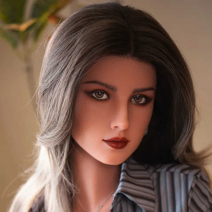 HEADSYS7TANSILICONEBROWNM16IMPLANTED HAIR SY Dolls Male Sex Toys HEADSYS7TANSILICONEBROWNM16IMPLANTED HAIR SY Dolls Male Sex Toys