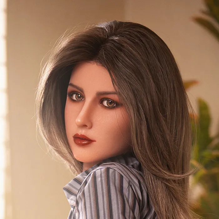 HEADSYS7TANSILICONEBROWNM16IMPLANTED HAIR SY Dolls Male Sex Toys HEADSYS7TANSILICONEBROWNM16IMPLANTED HAIR SY Dolls Male Sex Toys