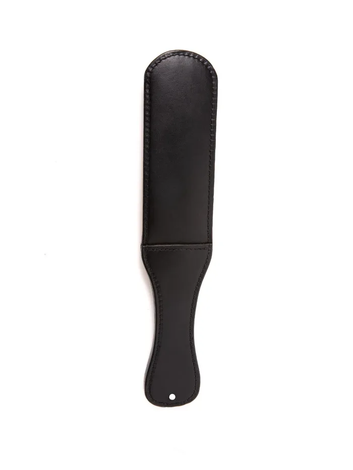 HonourSkintwocom Anal Black Grey Padded Leather Paddle