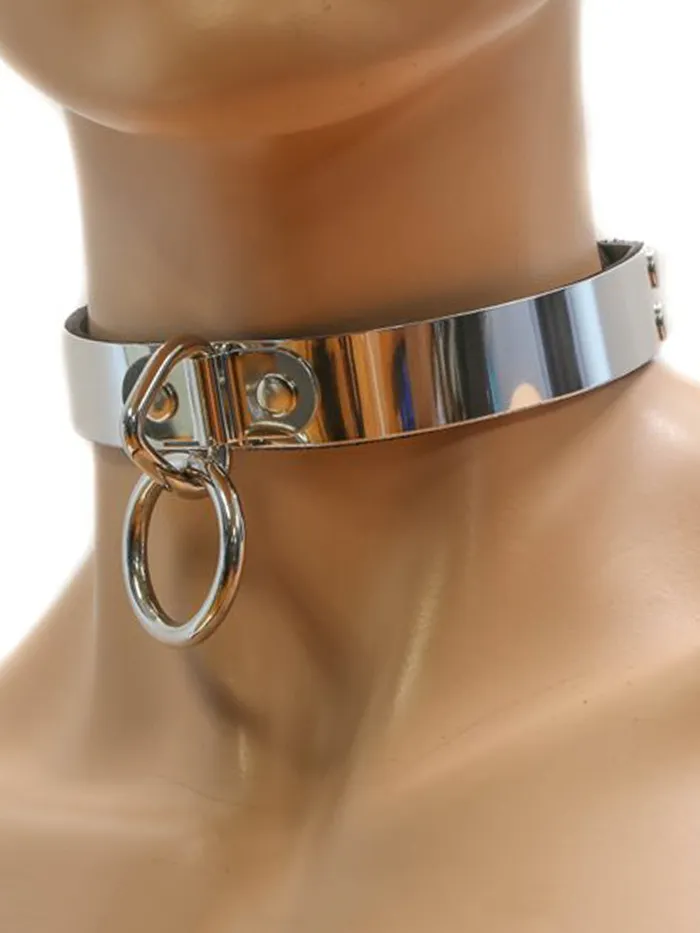 HonourSkintwocom Couples Bondage Choker with Metal Plate