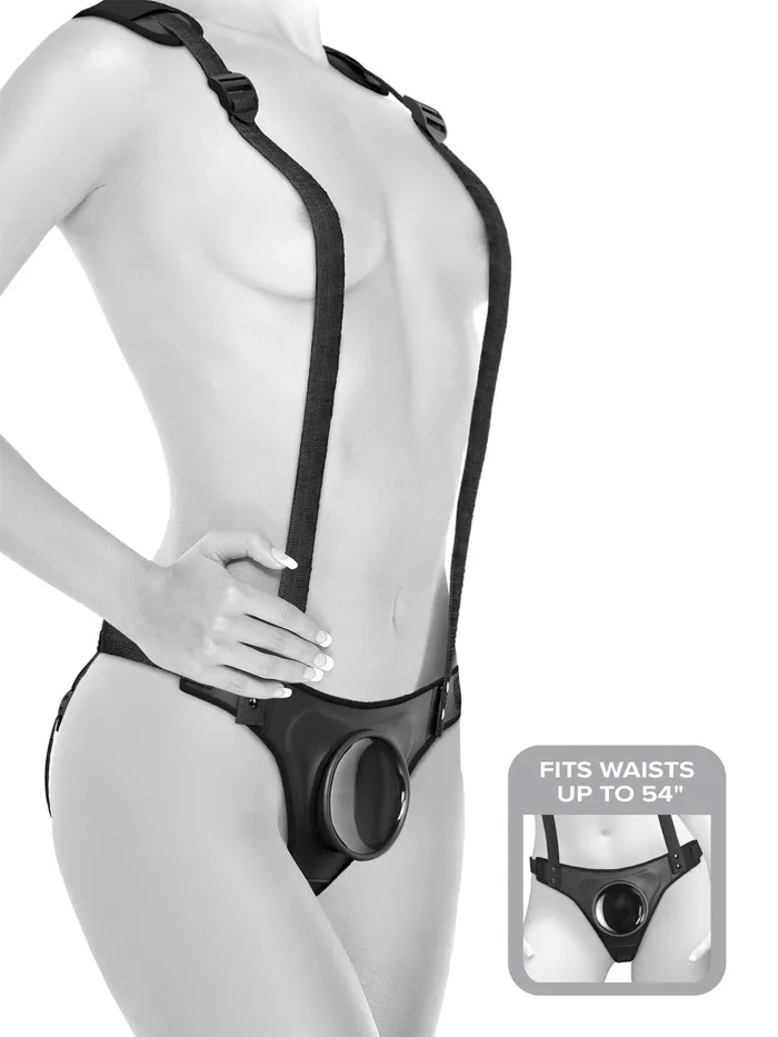 HonourSkintwocom Female Sex Toys Body Dock StrapOn Suspenders