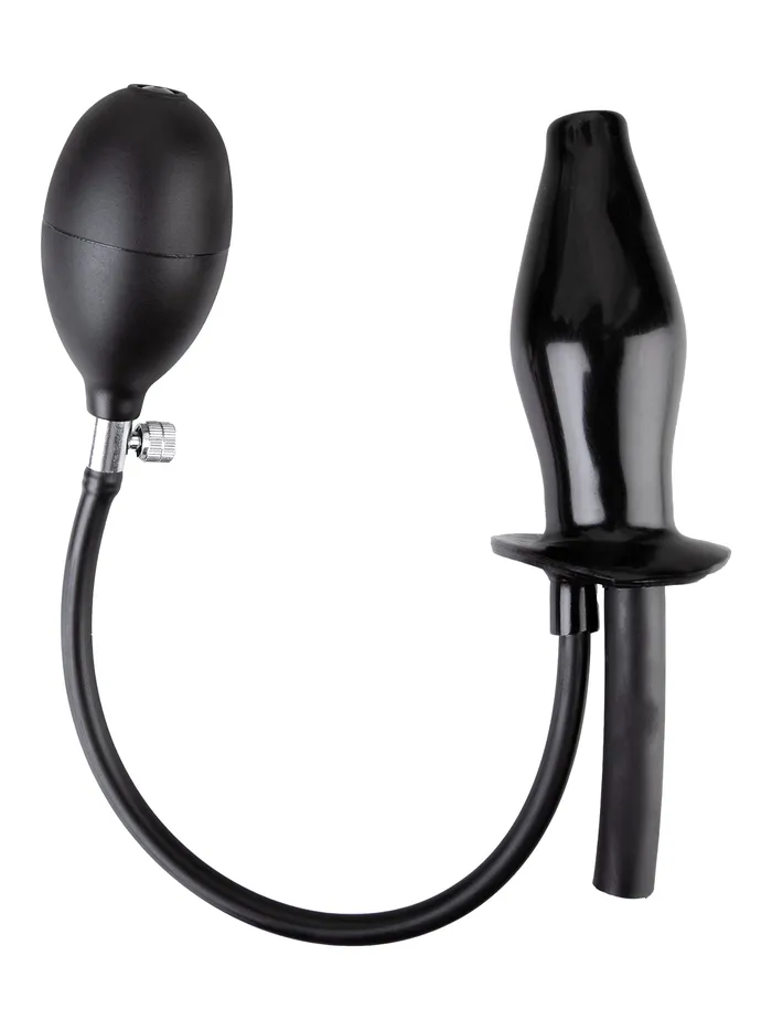 HonourSkintwocom Male Sex Toys Moulded Rubber Inflatable Cleansing Plug