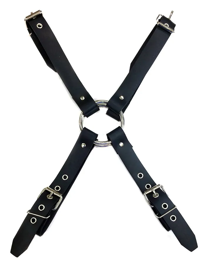 HonourSkintwocom Rubber Chest Harness Dildos