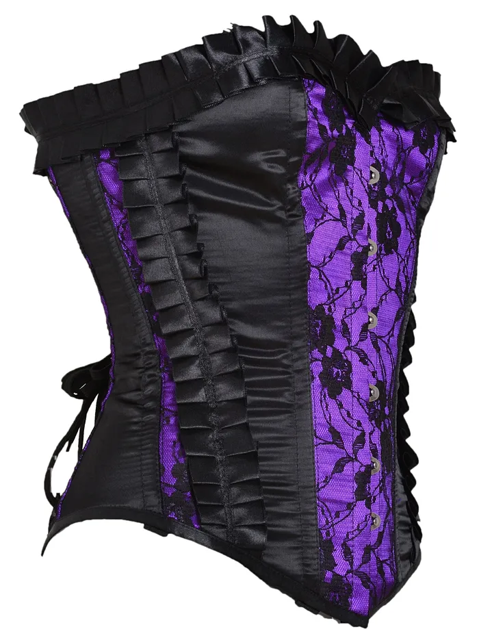 HonourSkintwocom Vibrators Amethyst Purple Satin Underbust Corset HonourSkintwocom Vibrators Amethyst Purple Satin Underbust Corset
