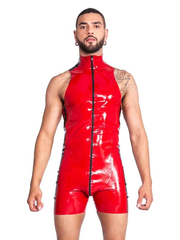 HonourSkintwocom Vibrators Flaming Sleeveless Tomsuit
