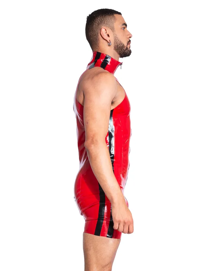 HonourSkintwocom Vibrators Flaming Sleeveless Tomsuit