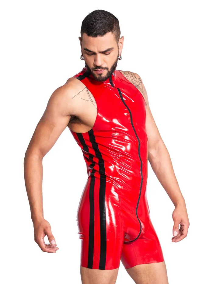 HonourSkintwocom Vibrators Flaming Sleeveless Tomsuit
